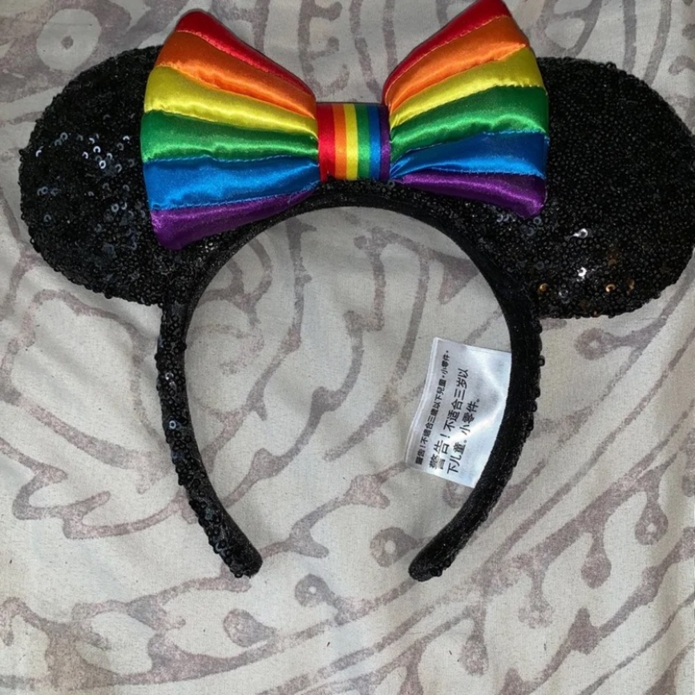 Minnie Mouse Pride ears